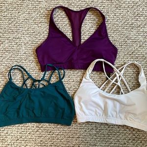 Fabletics and VS sports bras